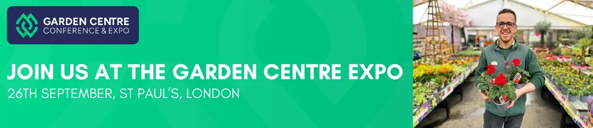 Coriel Garden Centre Expo banner 2025-2